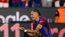 فيرمين لوبيز ورافينيا يقودان برشلونة لتحقيق انتصار أمام بلباو بالدوري الإسباني