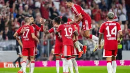 بايرن ميونيخ يفتتح الدوري الألماني بخماسية مدوية.. وصيباري يتألق بصناعة هدفين