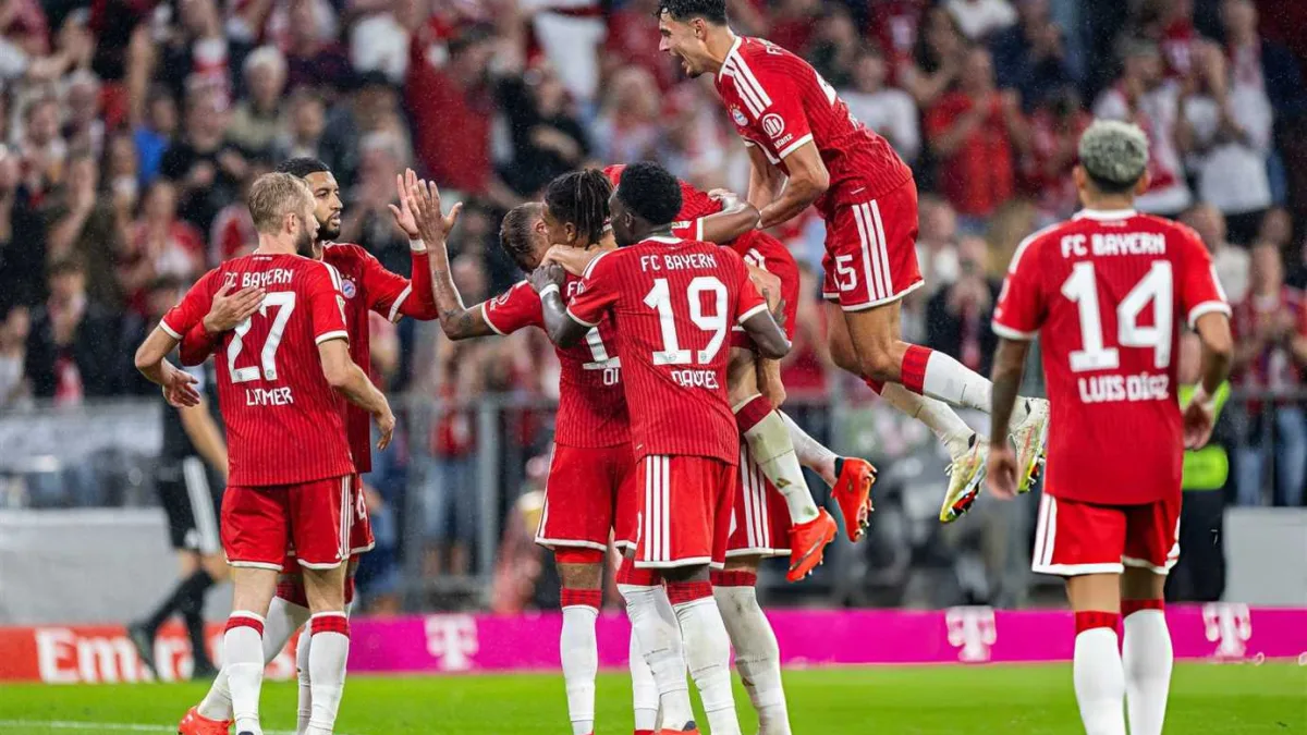 بايرن ميونيخ يفتتح الدوري الألماني بخماسية مدوية.. وصيباري يتألق بصناعة هدفين