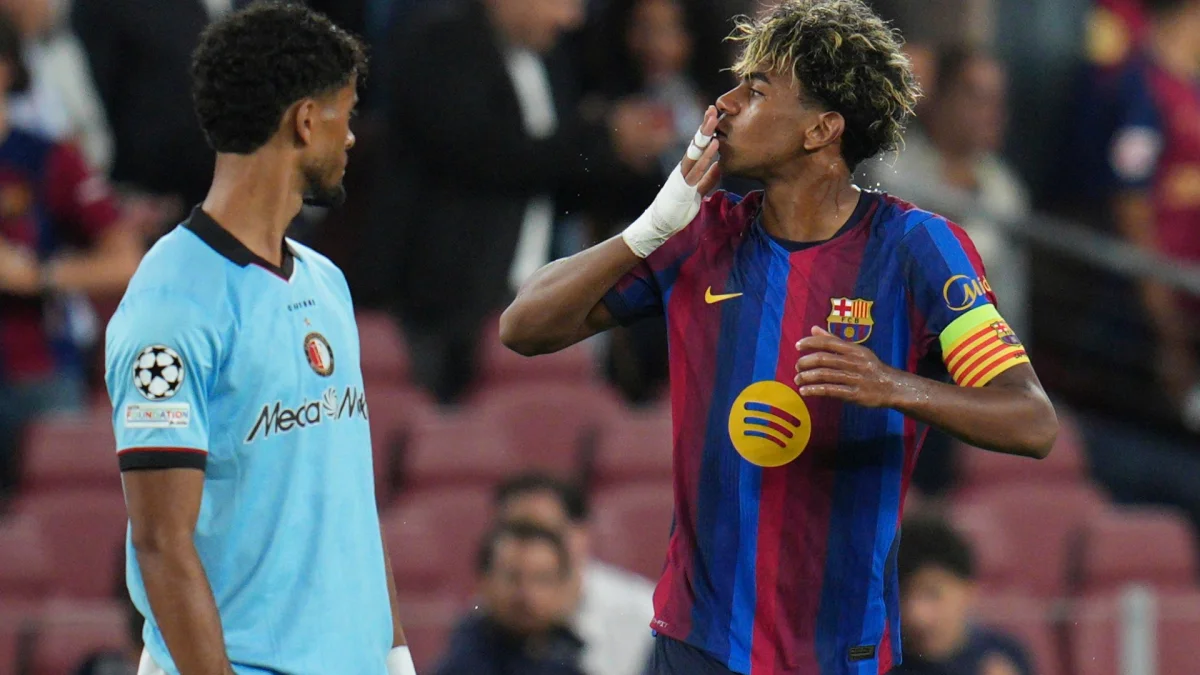 لامين جمال يدخل تاريخ برشلونة برقم قياسي جديد